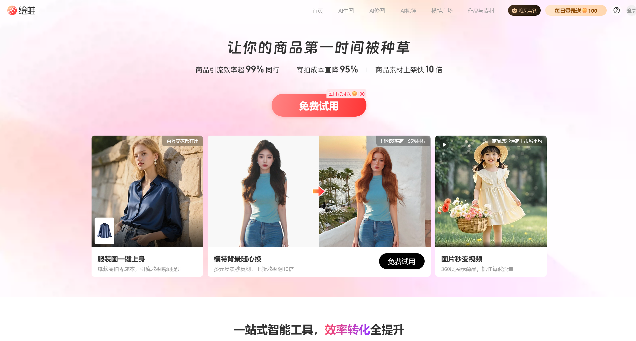 绘蛙:阿里推出的 AI 电商神器,功能及优势全解析
