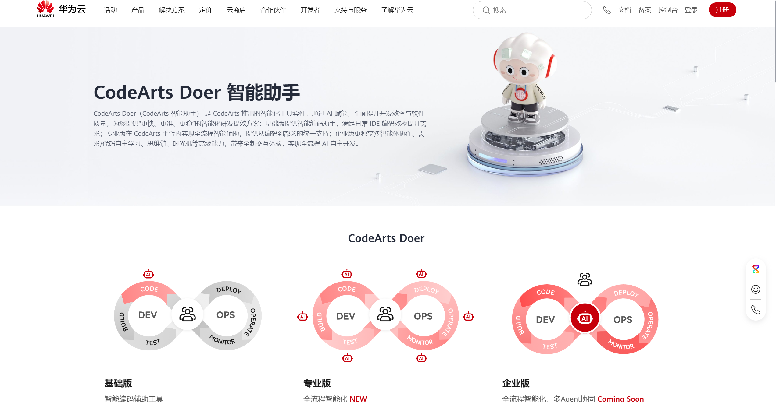 华为CodeArts Doer:构建全流程智能化研发提效方案