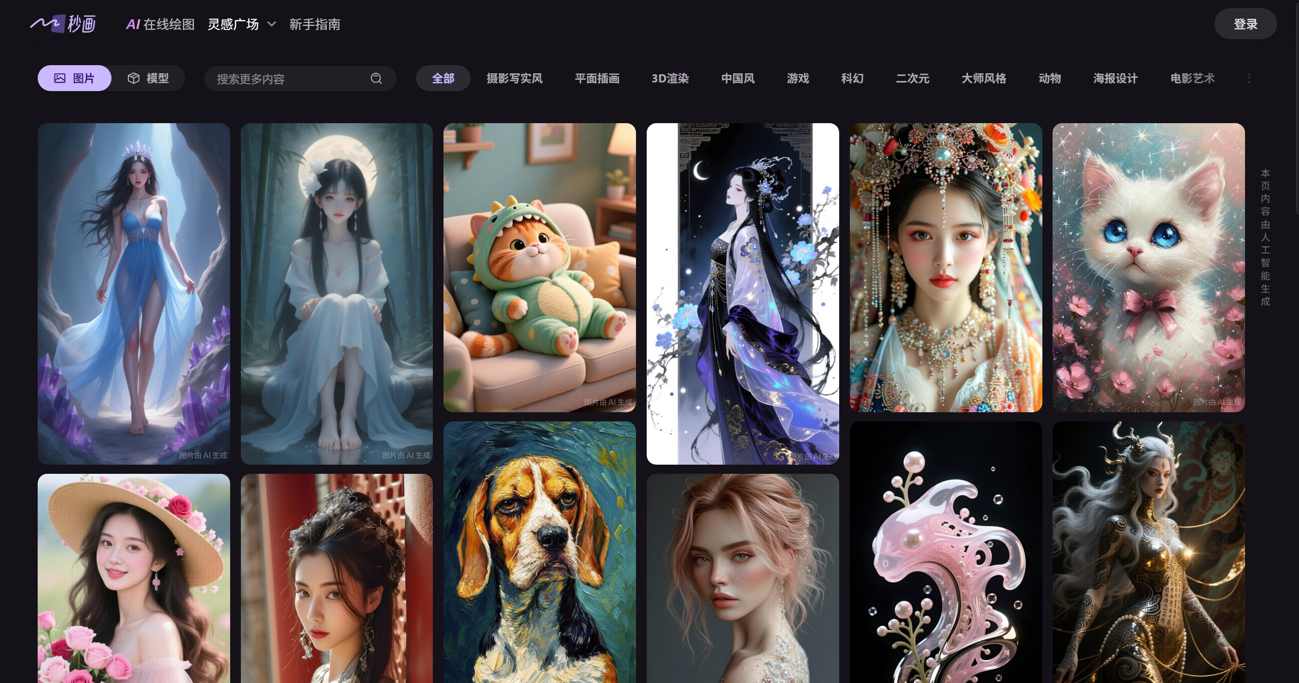 秒画 | AI产品库官网 - AIProductHub