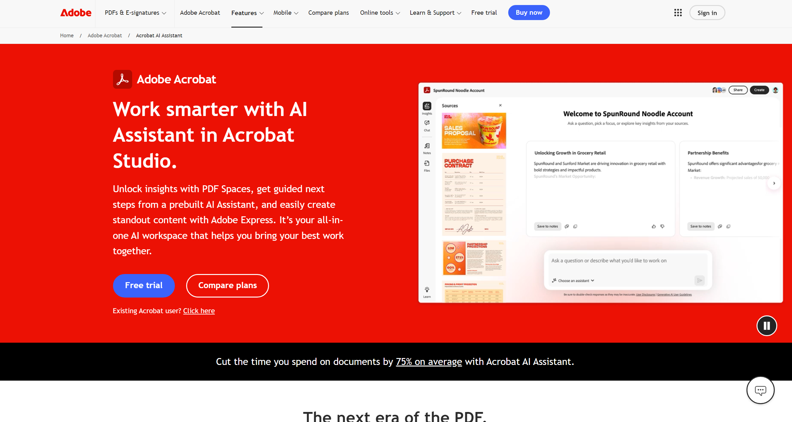 Acrobat AI Assistant-Illustration- Acrobat AI Assistant