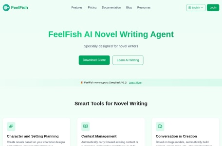 FeelFish小说写作AI智能体