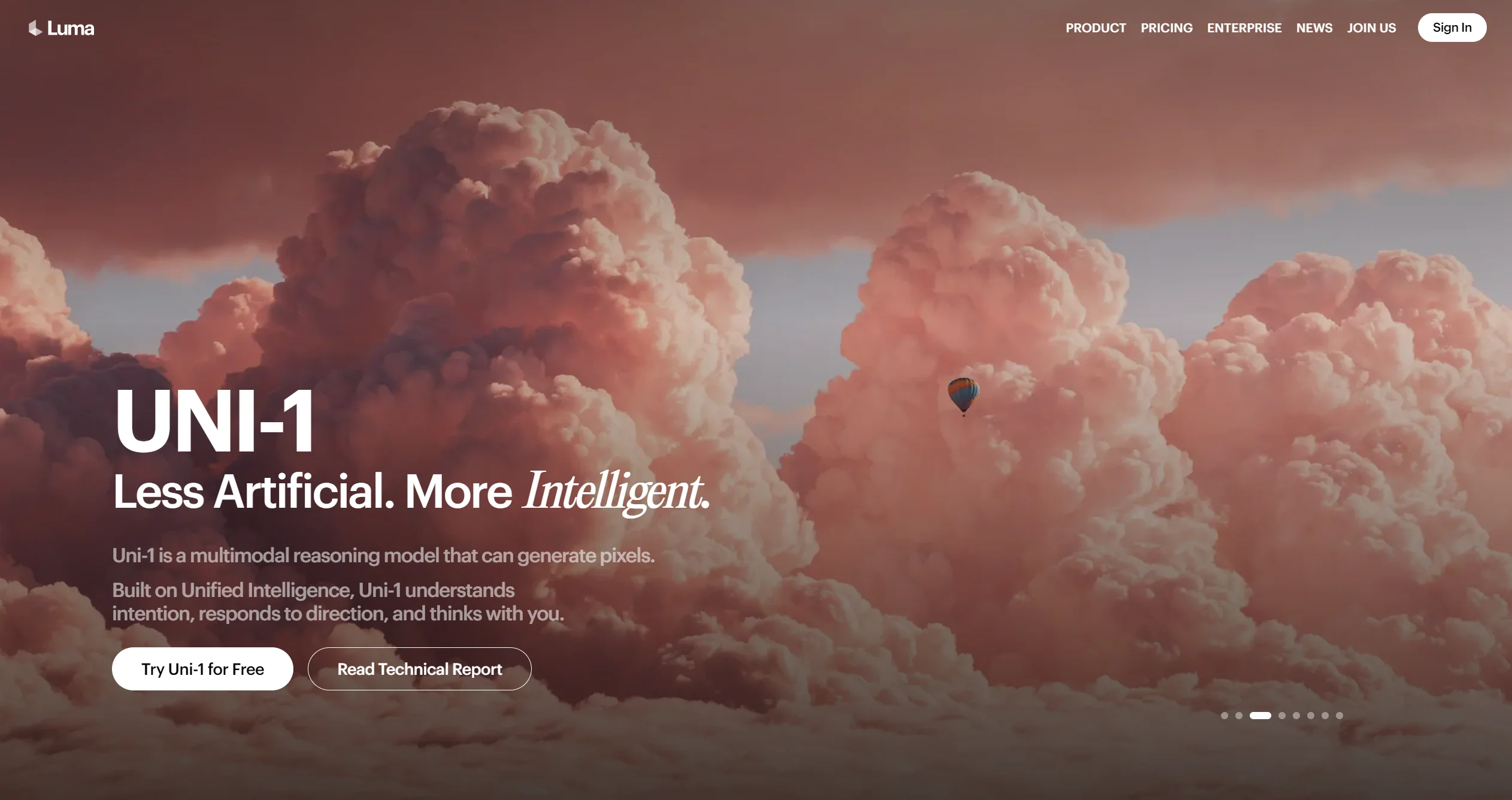 Luma AI Uni-1图像模型