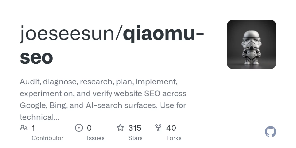 qiaomu-seo 网站预览