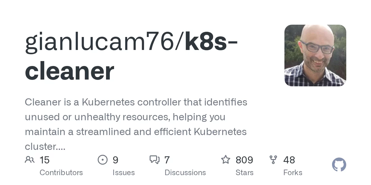 k8s-cleaner 网站预览