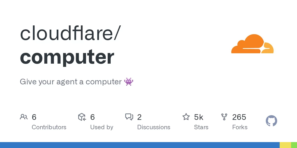 Cloudflare Computer 网站预览