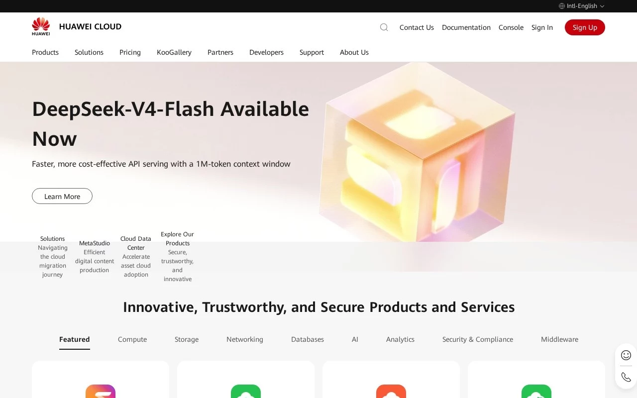 华为云CodeArts盘古助手 网站预览