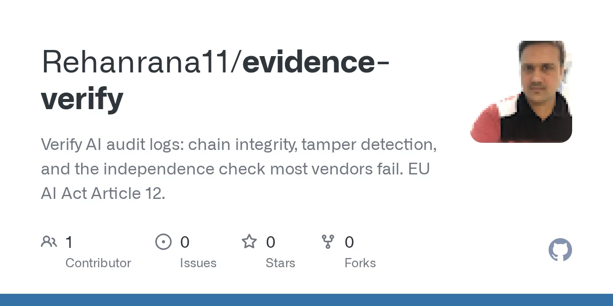 evidence-verify 网站预览