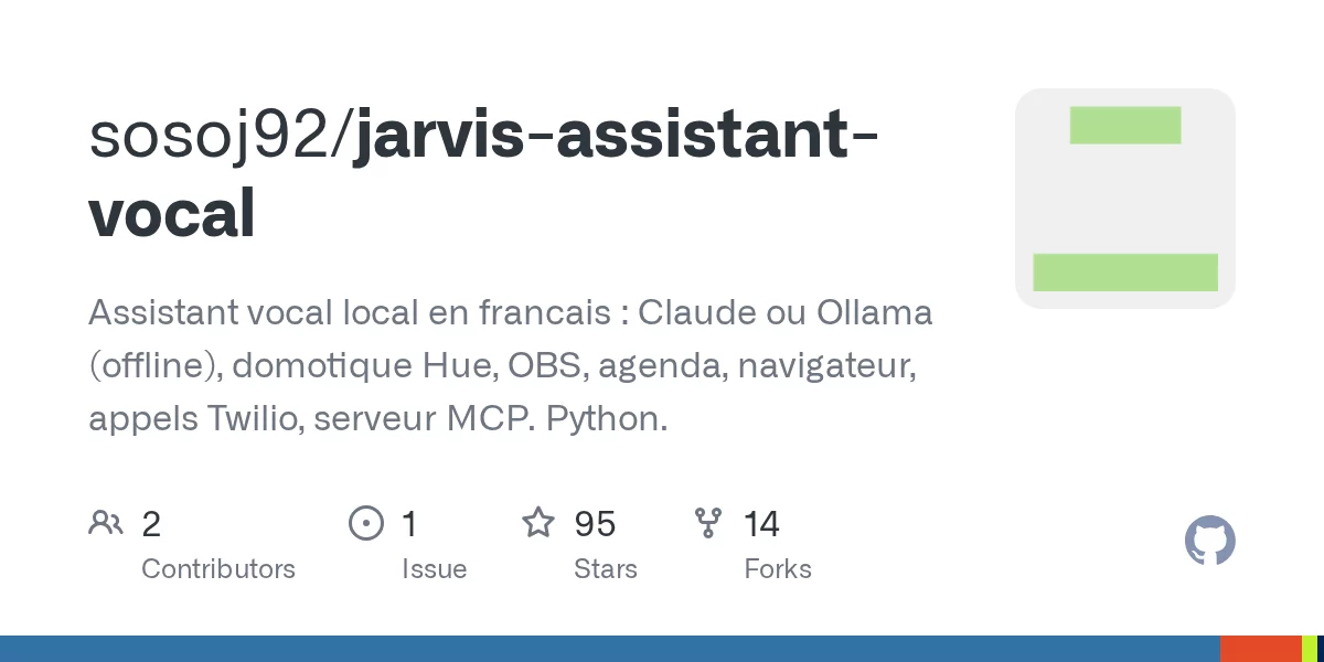 Jarvis Assistant Vocal 网站预览