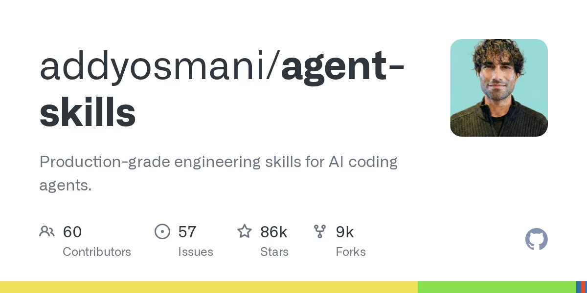 addyosmani/agent-skills 网站预览
