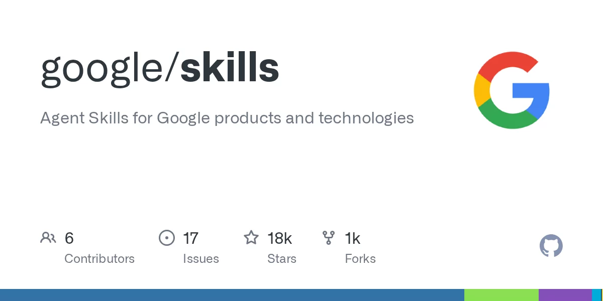 google/skills 网站预览