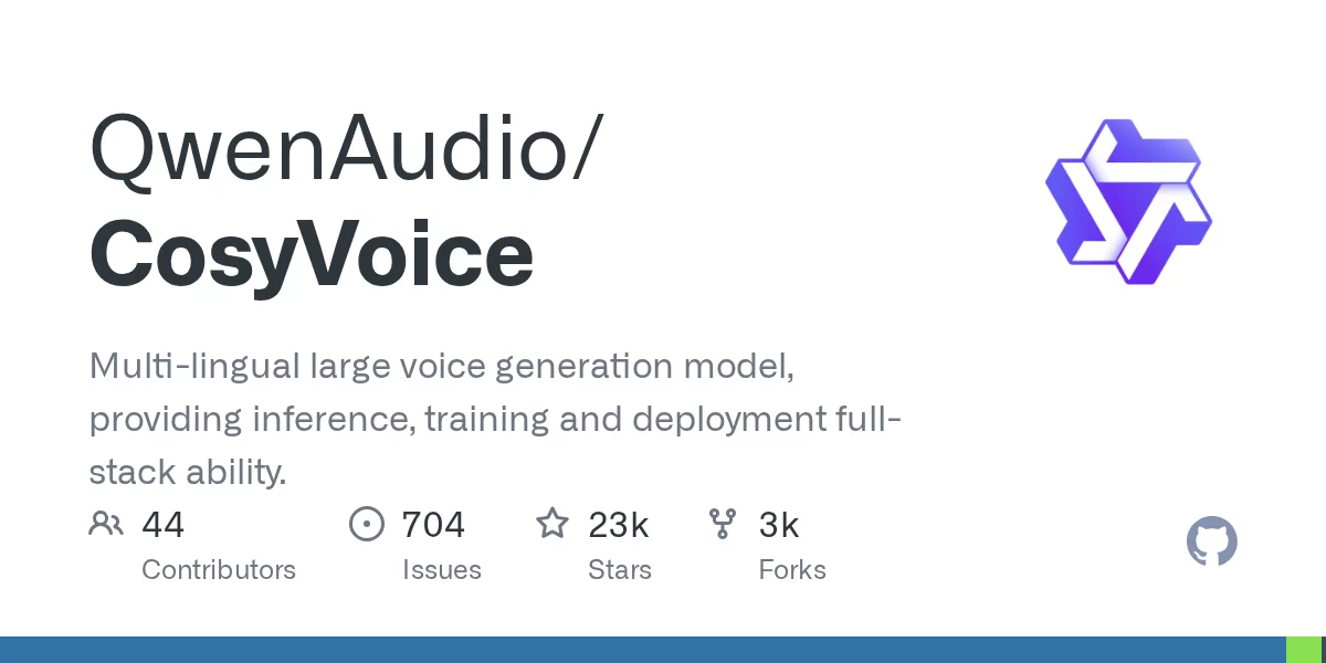 CosyVoice Studio 网站预览