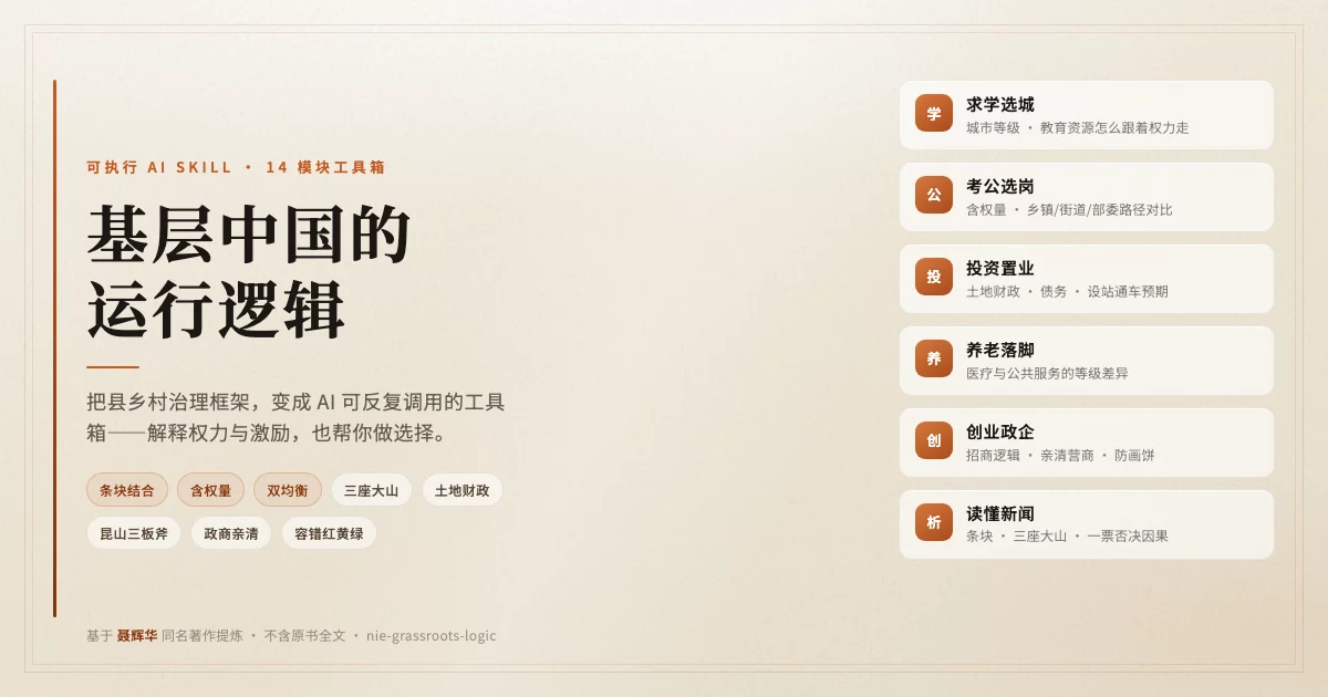 基层中国的运行逻辑