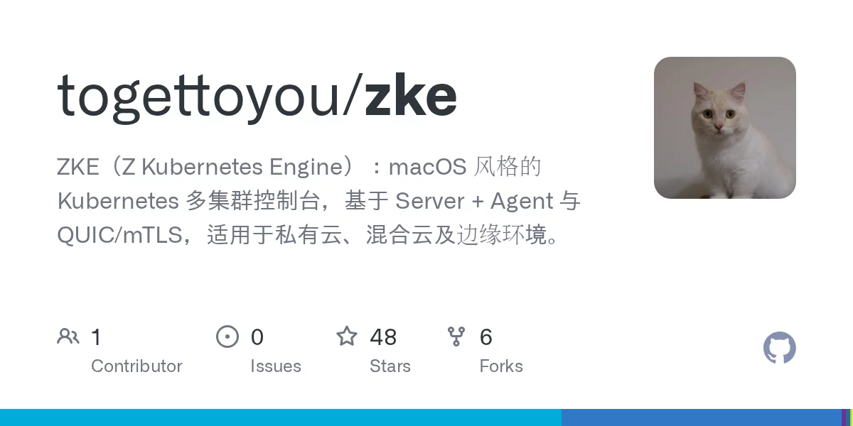 ZKE（Z Kubernetes Engine） 网站预览