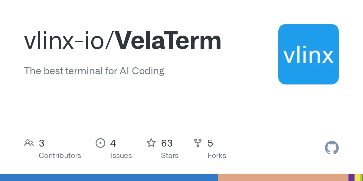 VelaTerm 网站预览