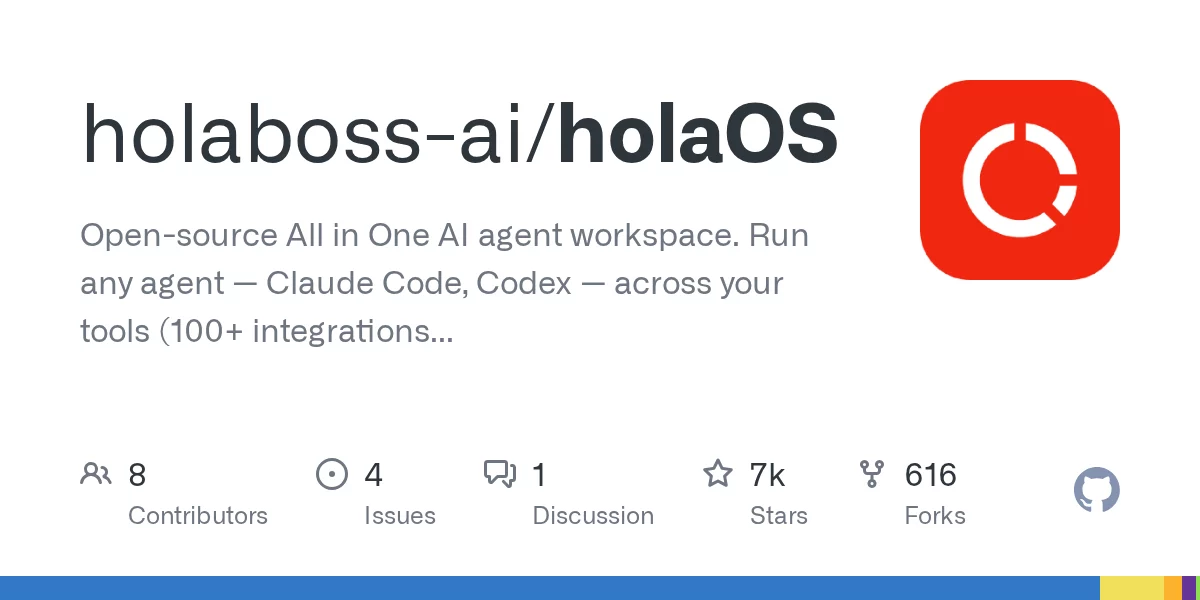 holaOS 网站预览