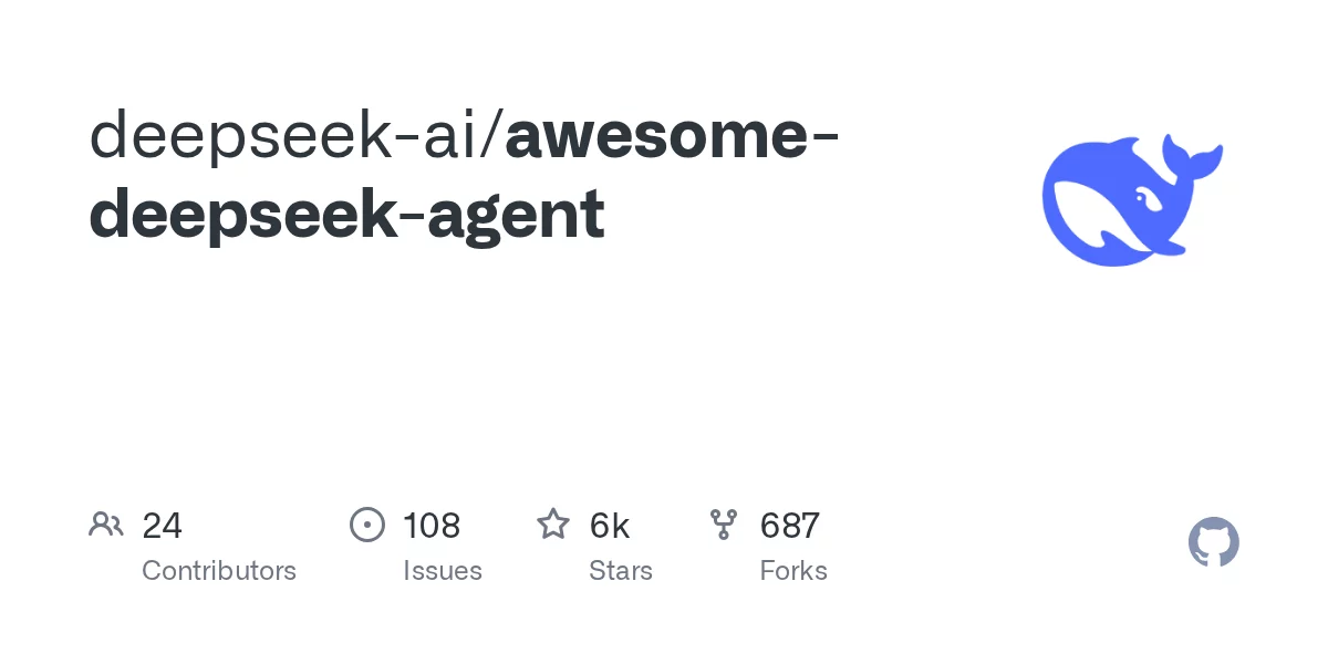 DeepSeek Agent Awesome 网站预览