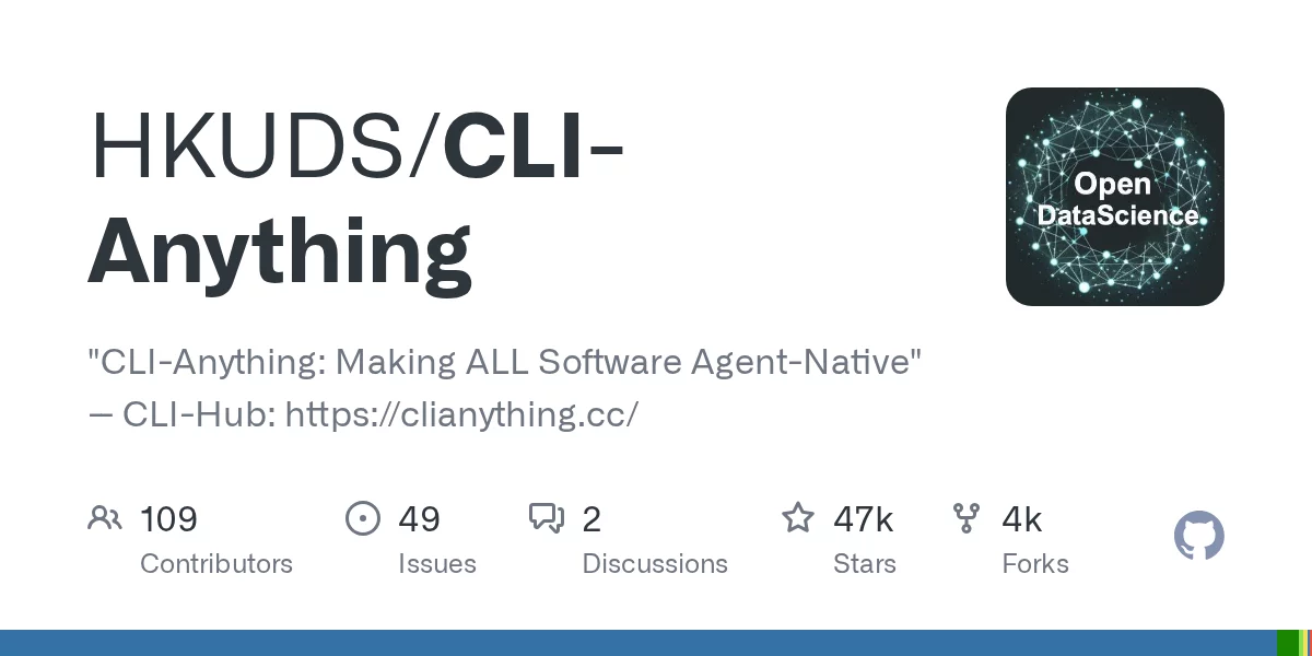CLI-Anything 网站预览