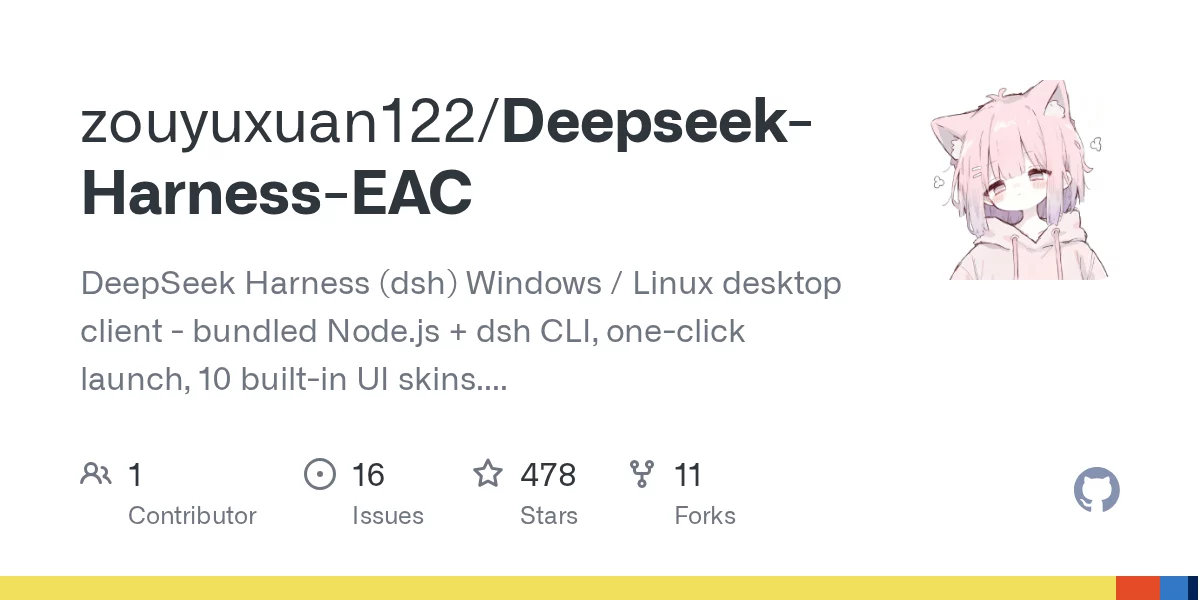 Deepseek Harness EAC 网站预览