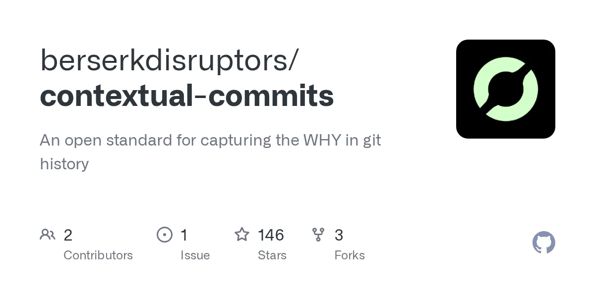 Contextual Commits 网站预览
