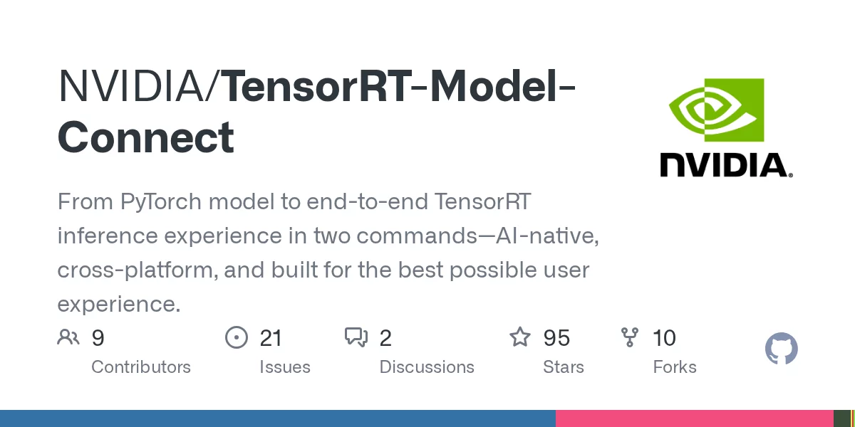 TensorRT Model Connect (TRTMC) – NVIDIA开源模型部署工具 网站预览