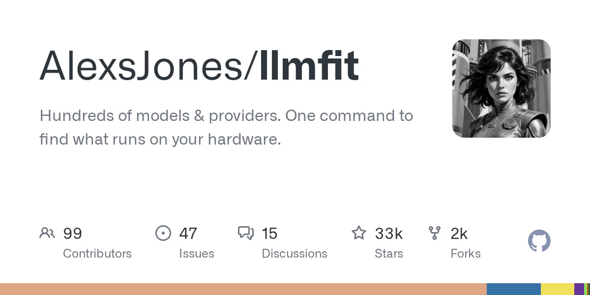 LLMFit 网站预览