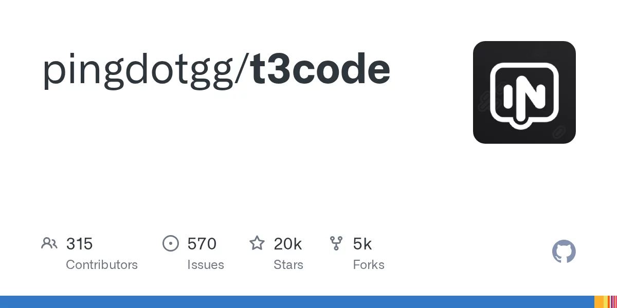 T3 Code 网站预览