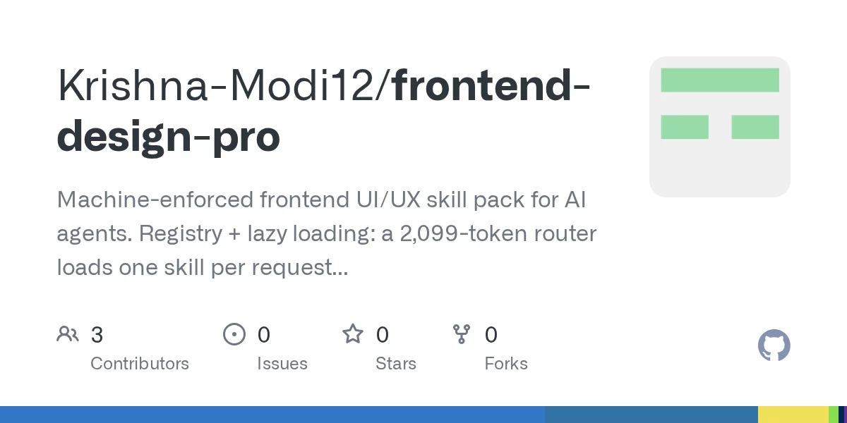 frontend-design-pro 网站预览