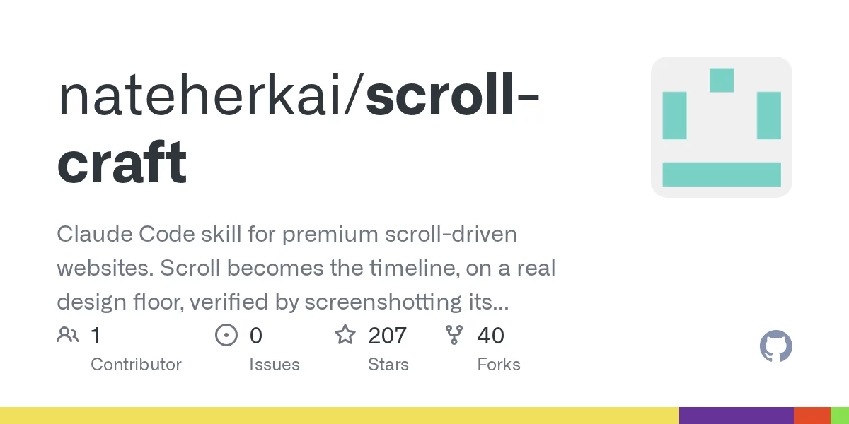 scrollcraft 网站预览