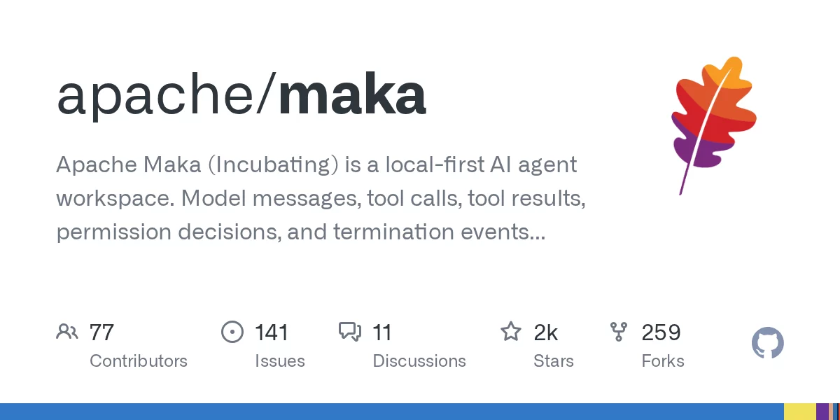 Apache Maka 网站预览