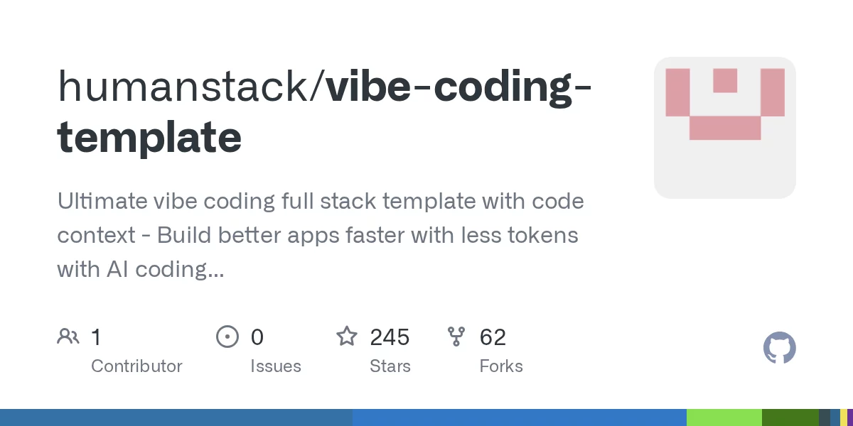 vibe-coding-template by humanstack 网站预览