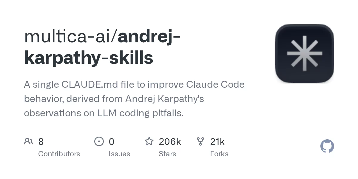Karpathy Skills 网站预览