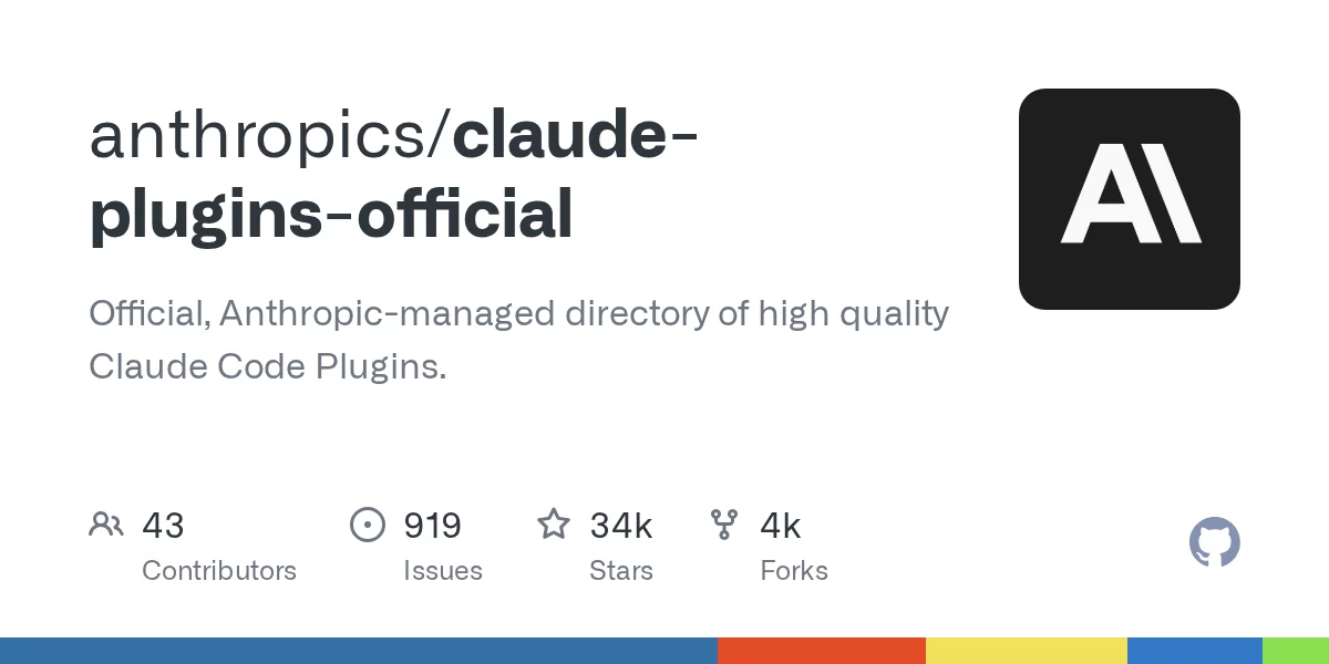 Claude Code Plugins 官方插件市场 网站预览