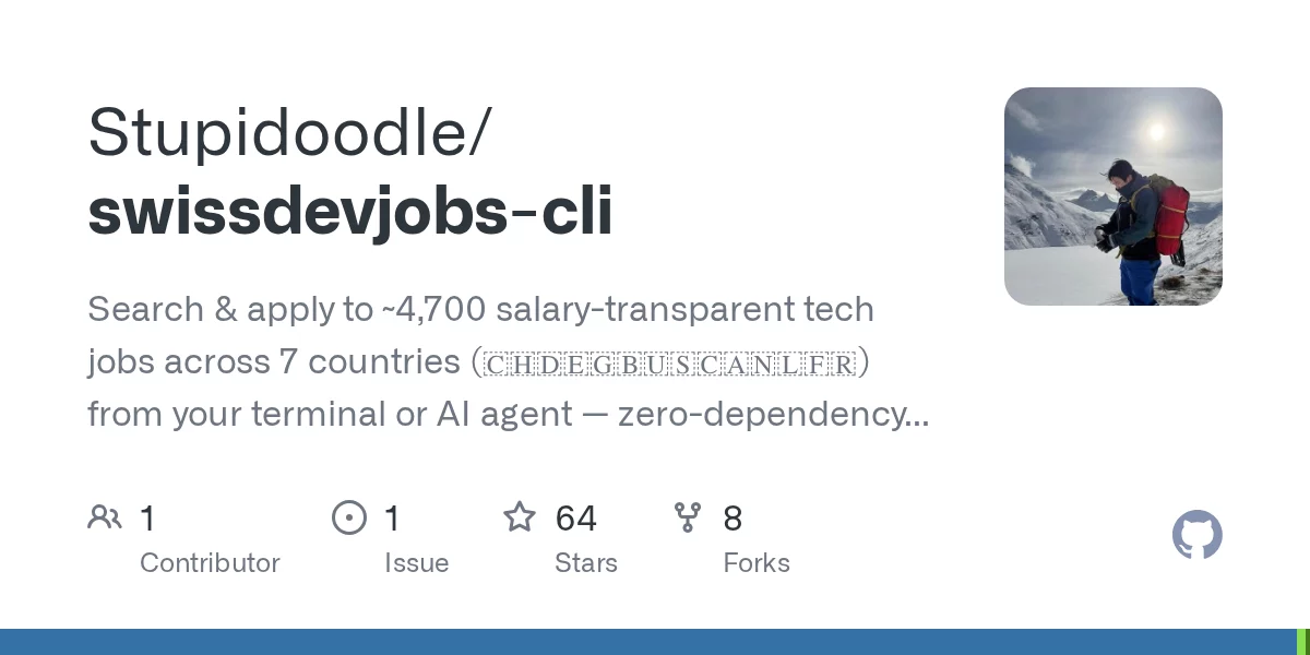swissdevjobs-cli 网站预览