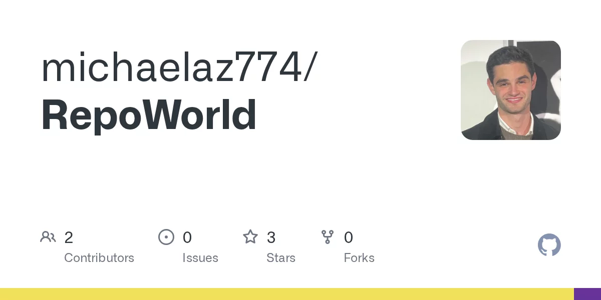 RepoWorld 网站预览