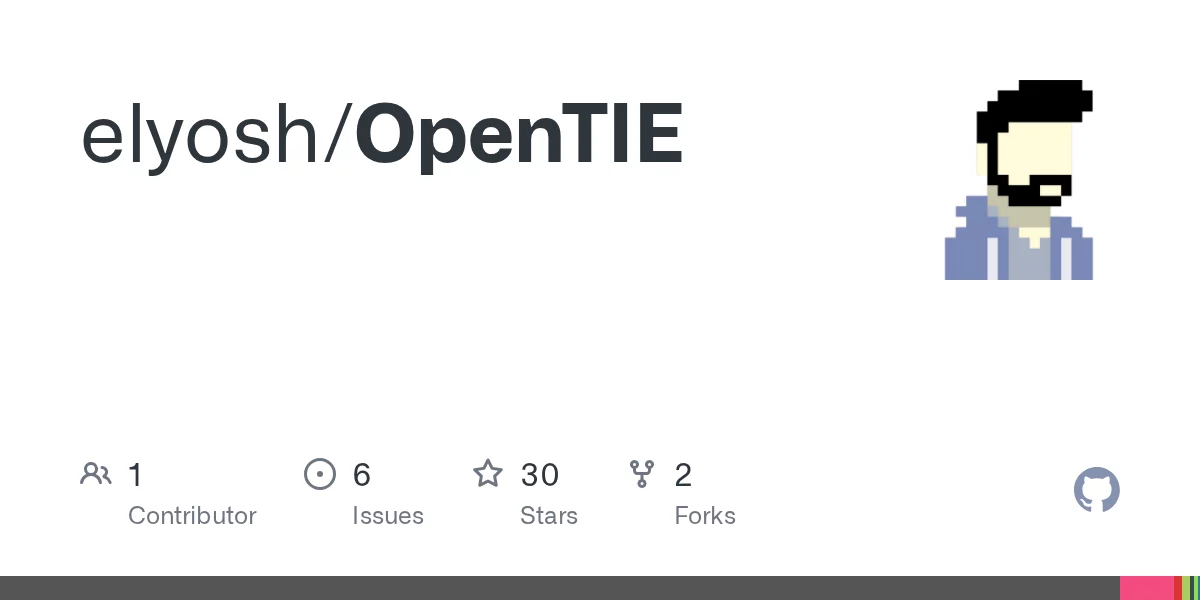 OpenTIE 网站预览