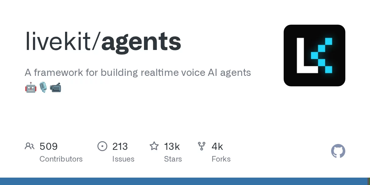 LiveKit Agents 网站预览