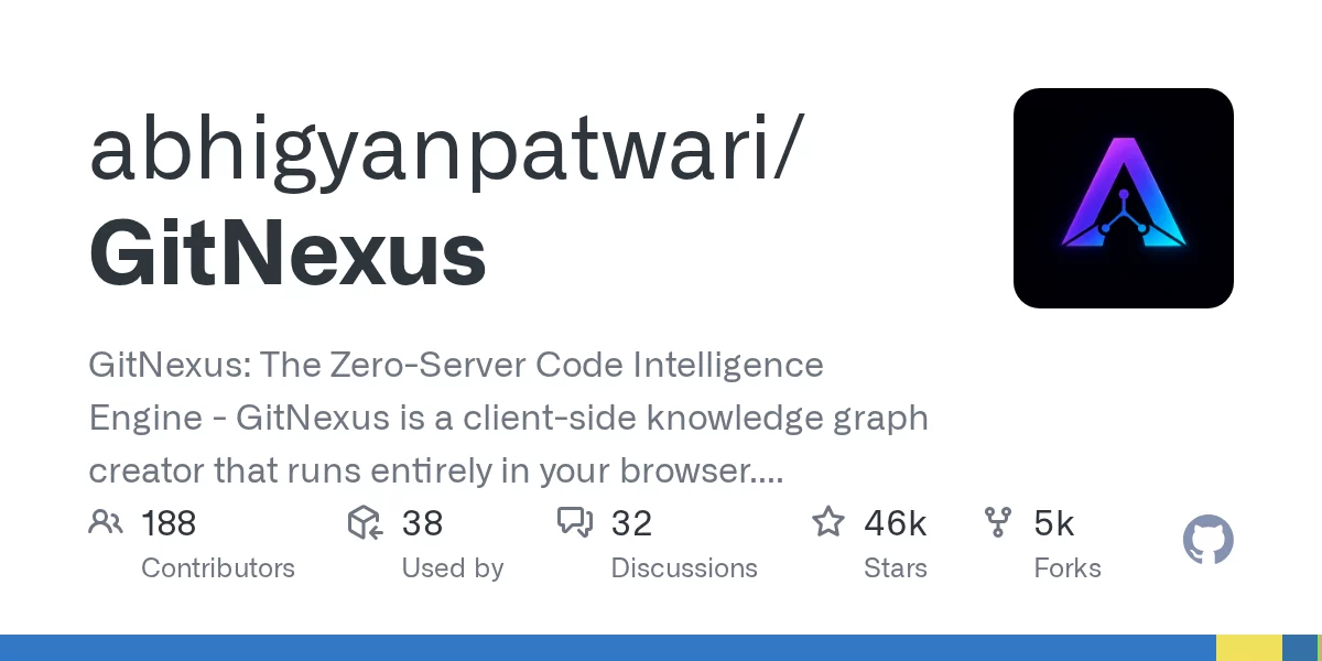 GitNexus 网站预览