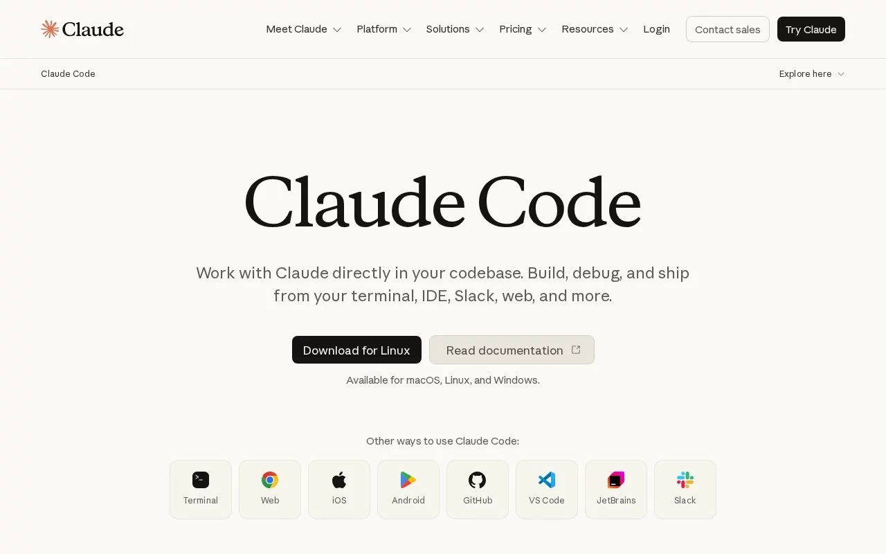 Claude Code /resume 会话恢复命令 网站预览