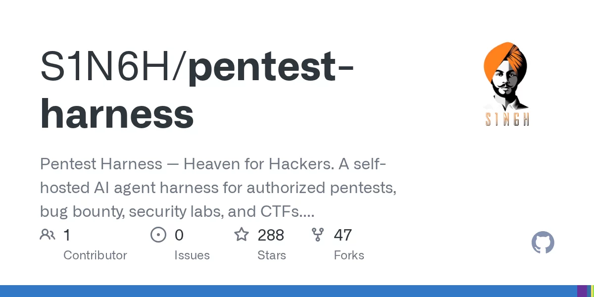 Pentest Harness 网站预览