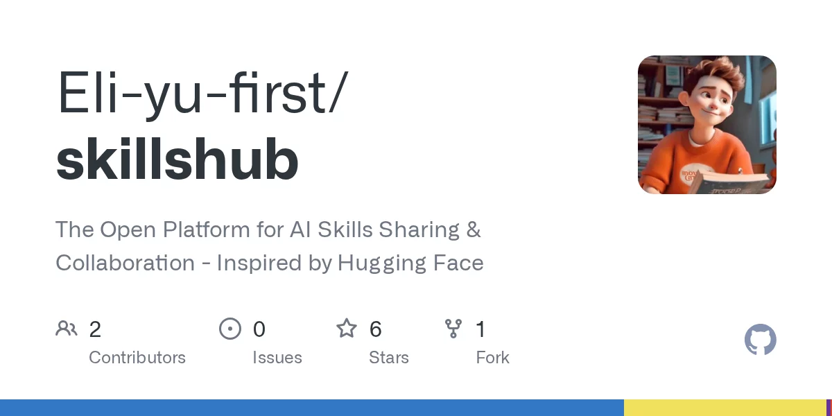 SkillsHub 网站预览