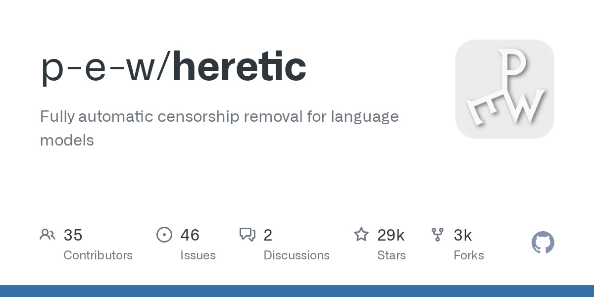 heretic 网站预览