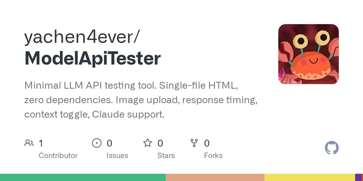 ModelApiTester 网站预览