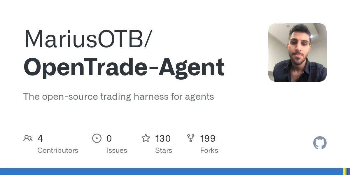 OpenTrade-Agent 网站预览