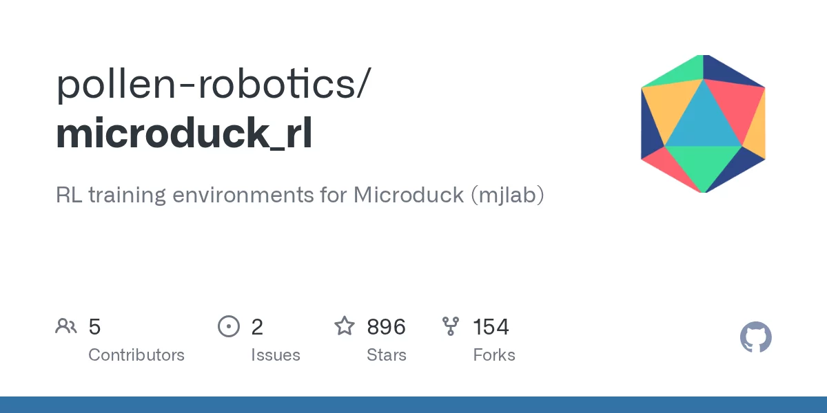 microduck_rl 网站预览