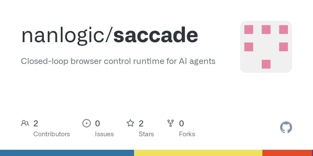 Saccade 网站预览