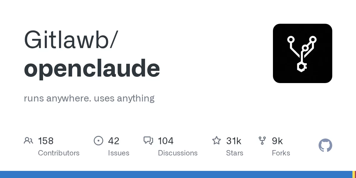 OpenClaude 网站预览