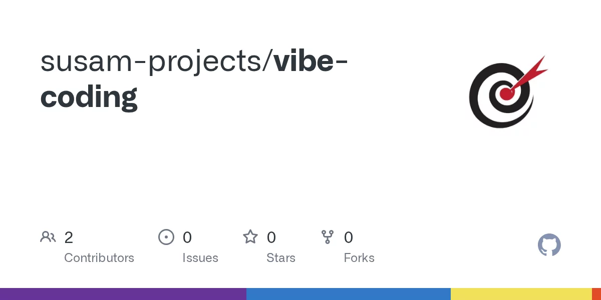 susam-projects/vibe-coding – AI 美学实验 Web 应用集合 网站预览