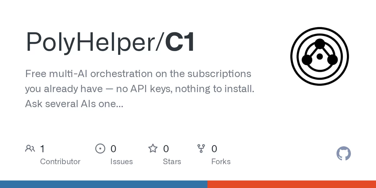 PolyHelper/C1 网站预览