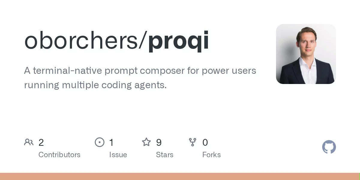 Proqi 网站预览
