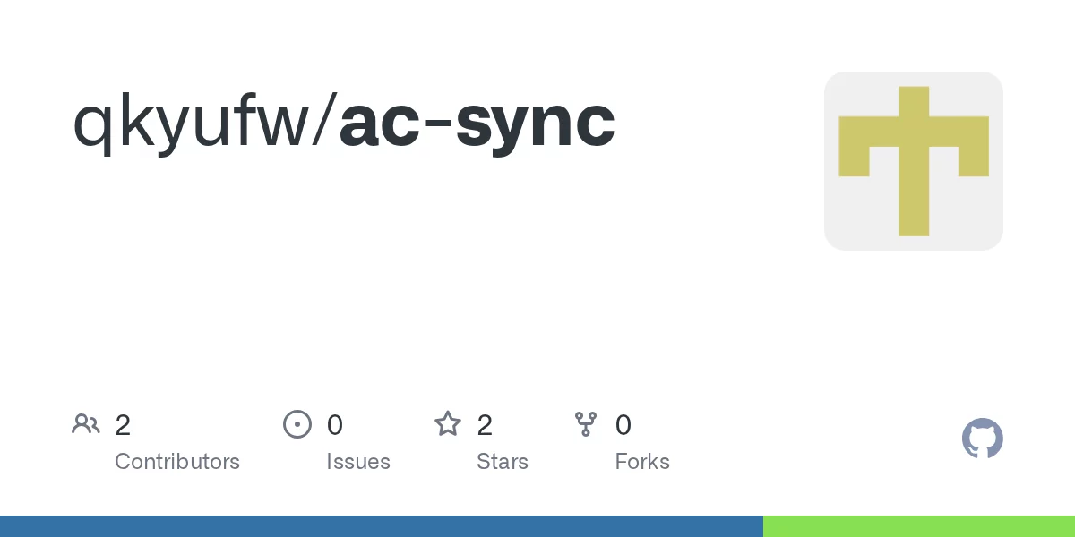 ac-sync 网站预览